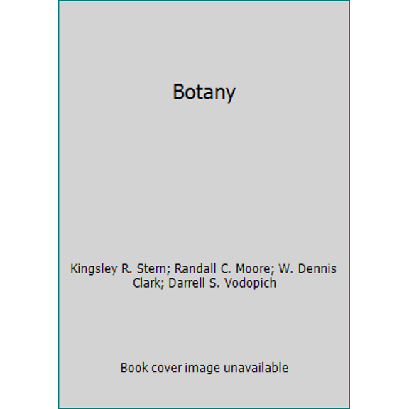Pre-Owned Botany (Hardcover) 0697037754 9780697037756