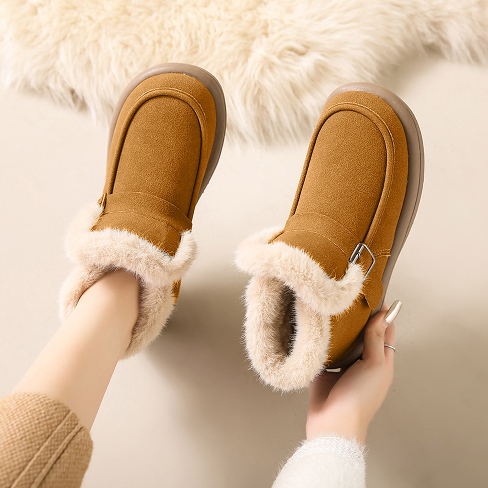 Cara shearling lace up boots outlet