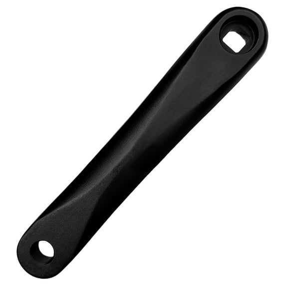 Botattraeck Bike Crank Arm Square Hole 170mm Aluminum Alloy Single Speed Crankset for Left Replacement Mountain Bike
