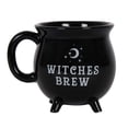 thumbnail image 1 of Botega Wordwide Witches Brew Cauldron Ceramic Mug Halloween 12 fl oz with Handle Tabletop Decoration, 1 of 4