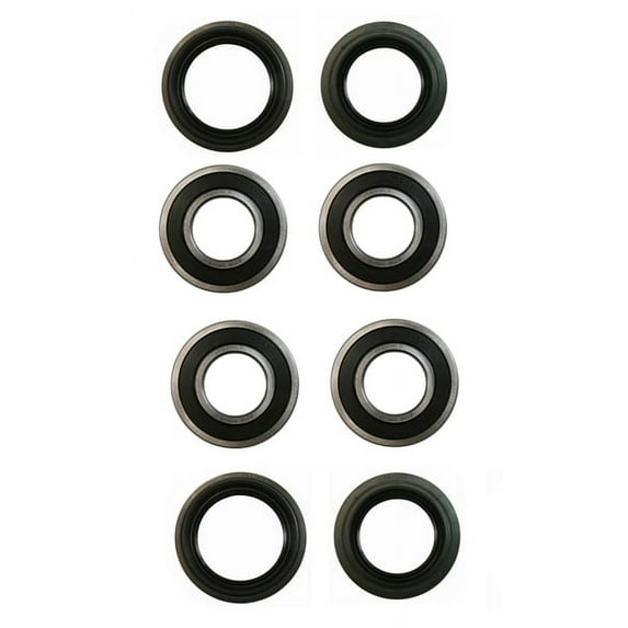 Both Rear Wheel Bearings & Seals Kit for Yamaha Rhino 450 4x4 2006-2009