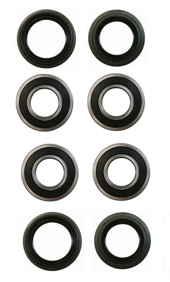 Both Rear Wheel Bearings & Seals Kit for Yamaha Rhino 660 4x4 2005 2006