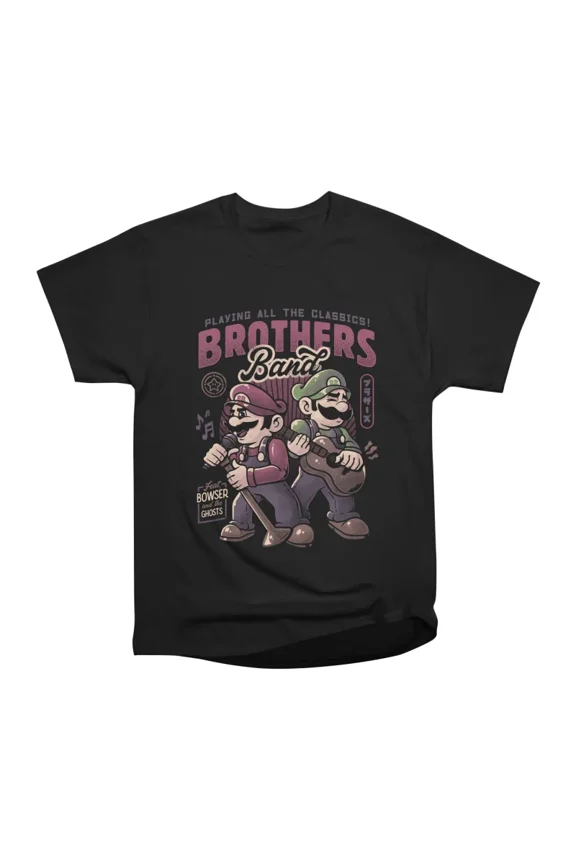 Bothers Band Geek Game Music Gift T-Shirt Tee Gift For Him Merch For Her Apparel For Frien