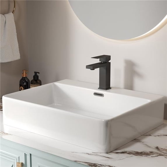 Bothwa BF-FD101-MB Bothwa Home Modern Bathroom Faucets for Sink 3 Hole 1 Hole Lavatory Vanity Sink Faucet