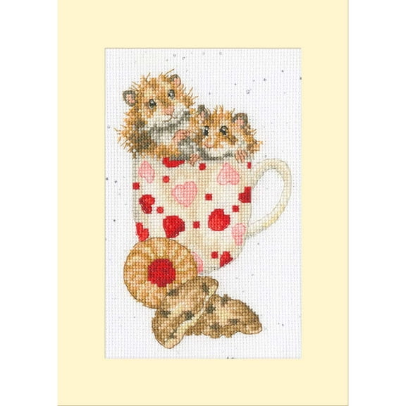Bothy Threads Hammy Anniversary Counted Cross-Stitch Kit