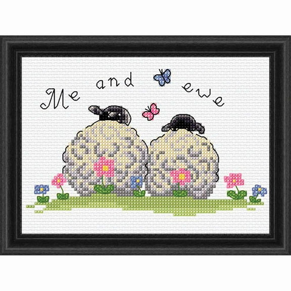 Bothy Threads - Life's Simple Pleasures Counted Cross Stitch Kit, White