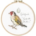 thumbnail image 1 of Bothy Threads Little Goldfinch Hoop Counted Cross-Stitch Kit, 1 of 1