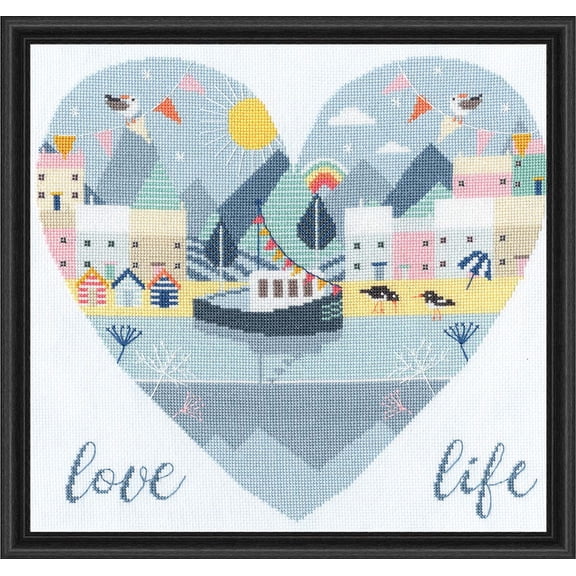 Bothy Threads Love Life Counted Cross-Stitch Kit