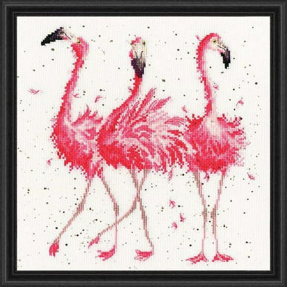 Bothy Threads Pink Ladies Counted Cross-Stitch Kit