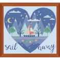 thumbnail image 1 of Bothy Threads Sail Away Kit & Frame Counted Cross-Stitch Kit, 1 of 1