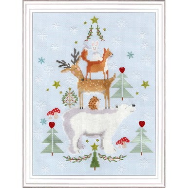 Bothy Threads Snowy Stack Counted Cross-Stitch Kit