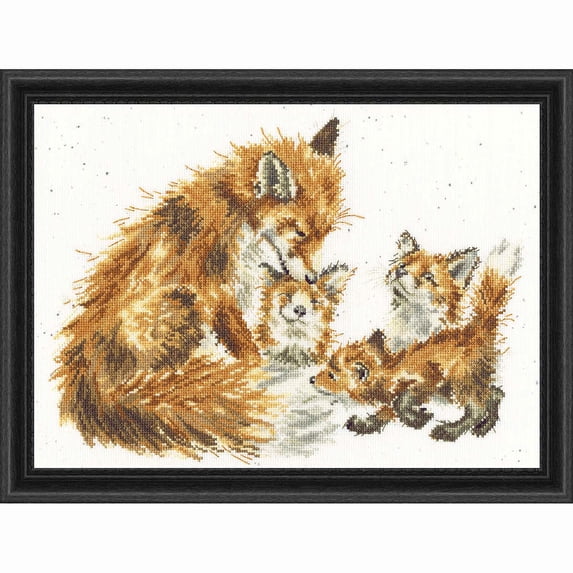 Bothy Threads The Bedtime Kiss Counted Cross-Stitch Kit