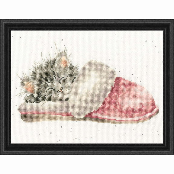 Bothy Threads The Snuggle is Real Kit & Frame Counted Cross-Stitch Kit