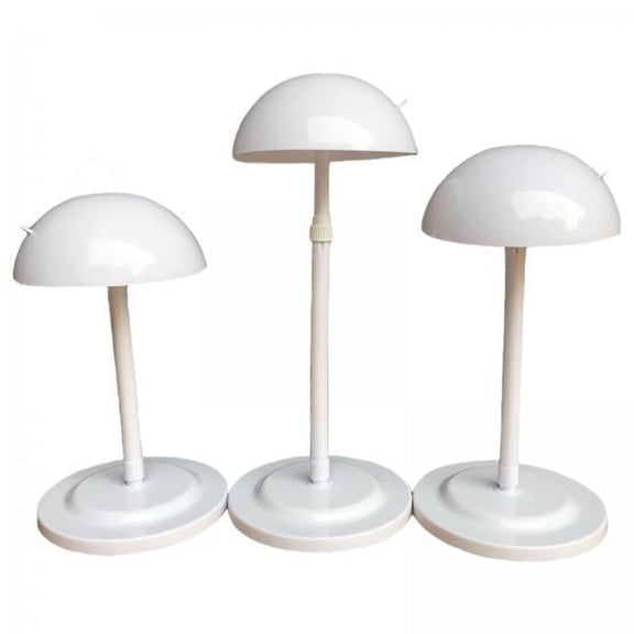 Bothyi 2x 3 Pack Wig Head Stand Portable Durable Mushroom Top Stands for Multiple Wigs