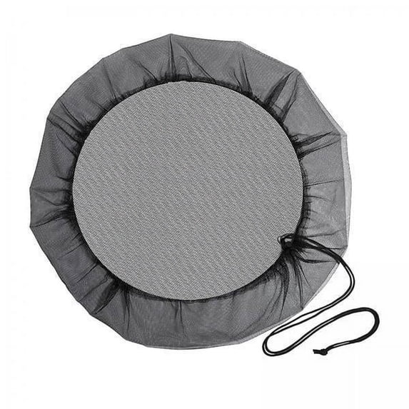 Bothyi 2x1* Rain Barrel Net Cover with Drawstring for Rain Garden Outdoor