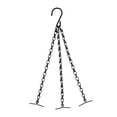 thumbnail image 1 of Bothyi 3 s Flower Pot Chain Bird Cage Hanger Hanging Chains with Hooks Plant Hanger Black B, 1 of 8