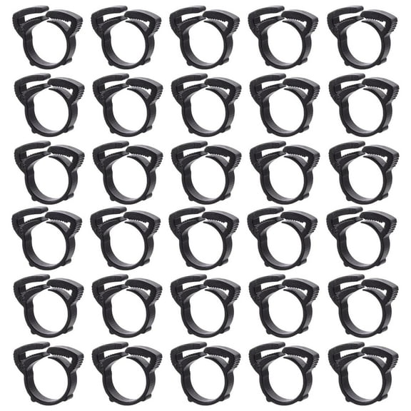 Bothyi 30 Pieces Hose Connector Adapter Water Hose Connection Tightening Tube Fastening Dia 1.6 cm
