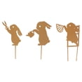 thumbnail image 1 of Bothyi 3Pcs Bunny Yard Signs Decor Lawn Backyard Stakes Outdoor, 1 of 8