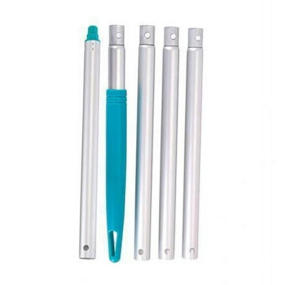 Bothyi 3x Professional Replacement Swimming Pool Pole Rod Aluminum Alloy Net Rake Vacuum Head Brush Cleaner Part