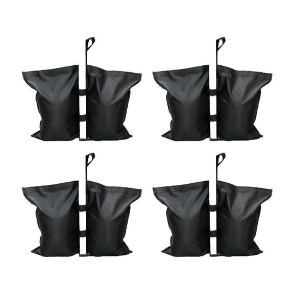 Bothyi 4 Pieces Canopy Sand Bags Canopy Weights Windproof Empty Sandbag Weight Bags for L