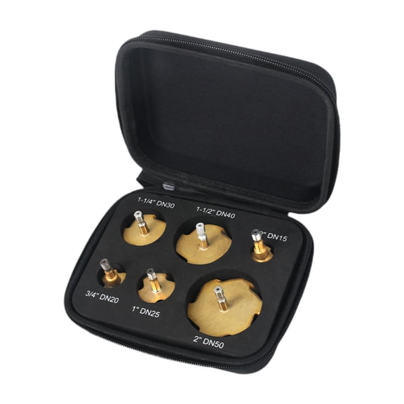 Bothyi 6 Pieces Hex Shank Ppr Expander Easy Installation Reamer Drill Utility Step Tube