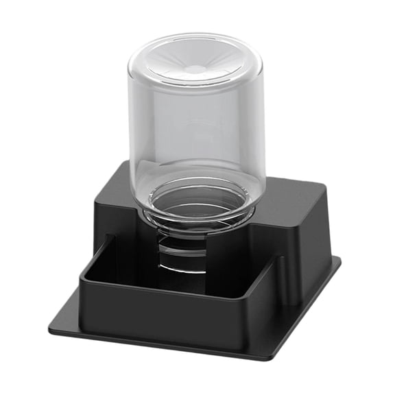 Bothyi Automatic Reptile Water Feeder Container, Reusable, Durability, Water Dispenser, Black