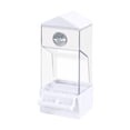 thumbnail image 1 of Bothyi Bird Cage Feeder Bird Feeder Transparent Parrot Feeder Automatic Bird Feeder for white, 1 of 8