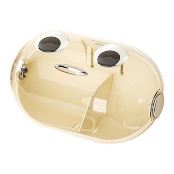 Bothyi Blender Holder Case Waterproof for Powder Puff Small Jewelry Storage Make up Beige