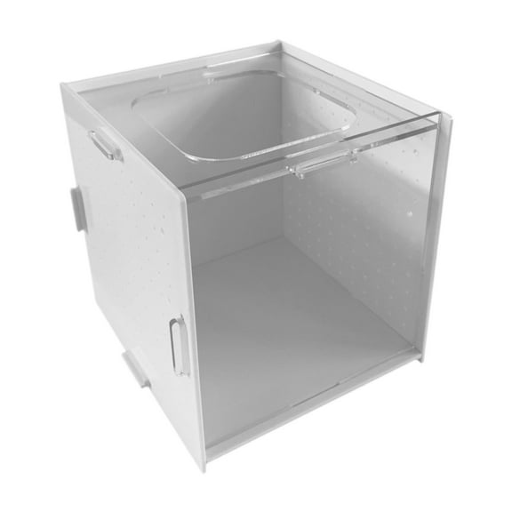 Bothyi Box of Stables Separating The Transparent Nursery Nursery Hanging Box for The Clown Guppy Betta 15x15x15cm