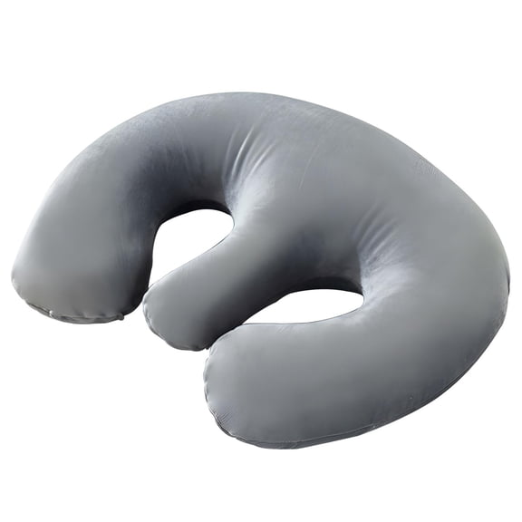 Bothyi Breast Pillow Chest Pillow SPA Massage Chest Cushion for Travel Sleeping Gray