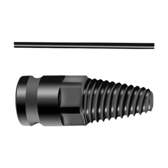 Bothyi Broken Bolt Remover Black for Industrial Professional Repair Screw Extractor