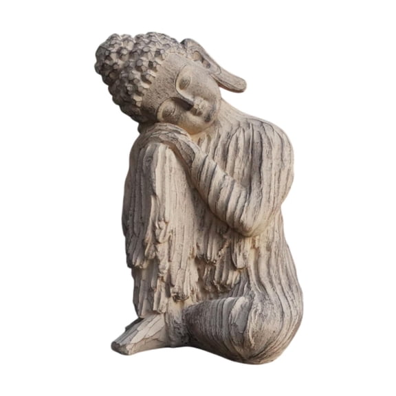 Bothyi Buddha Figurine Decorative Sculpture Table Centerpiece Resin Art Crafts Tabletop