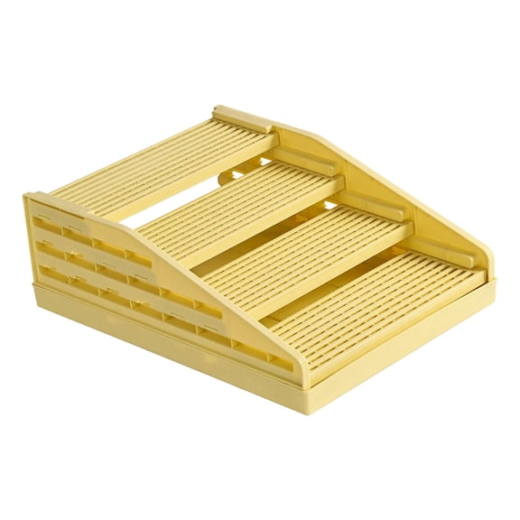 Bothyi Cat Ramp Cat Litter Catcher Stair Pet Supplies Adjustable Anti Slip Pedal Stool Yellow