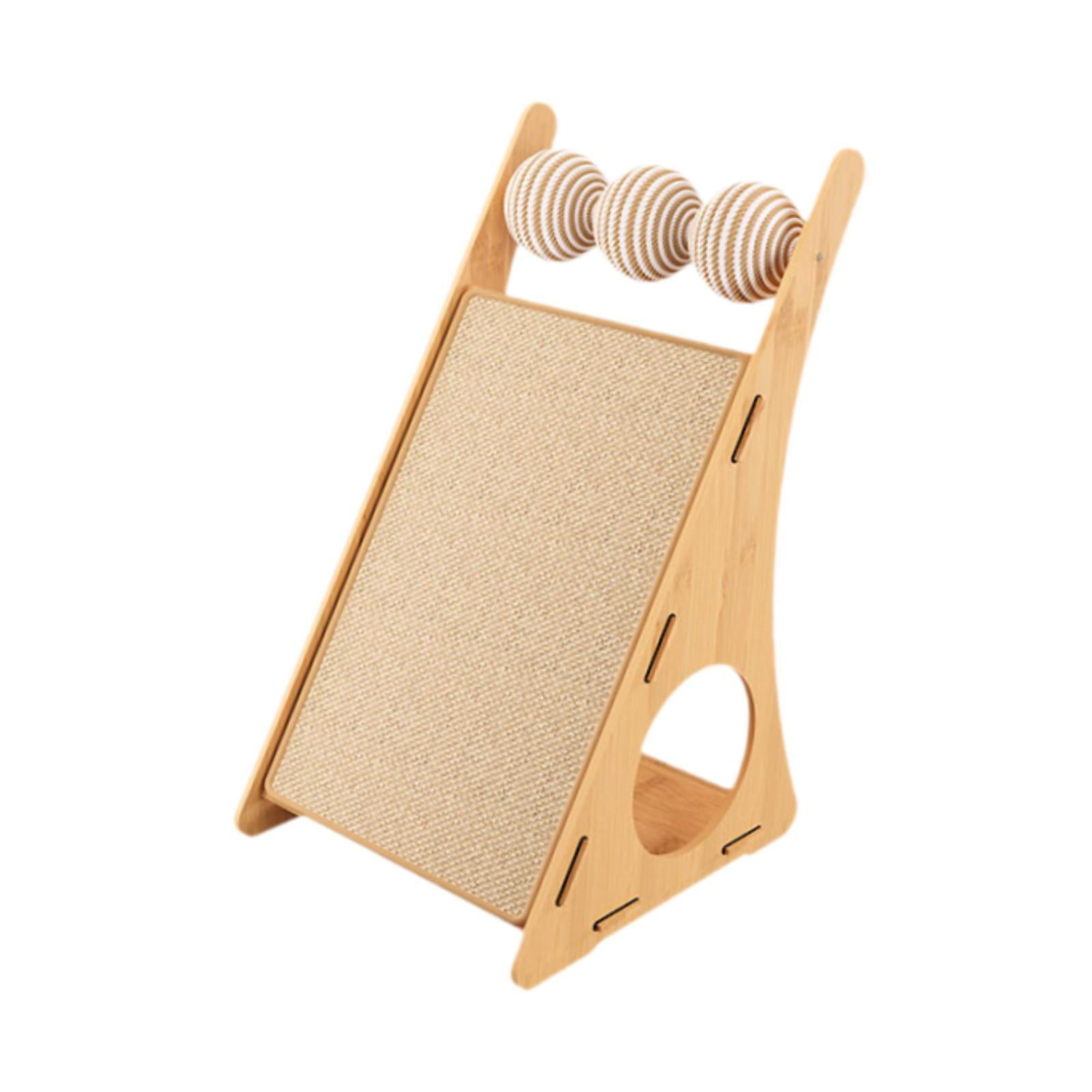 Bothyi Cat Scratching Board Cat Interactive Toy Playing Resting Stylish Grind Claws for Bottom Balls