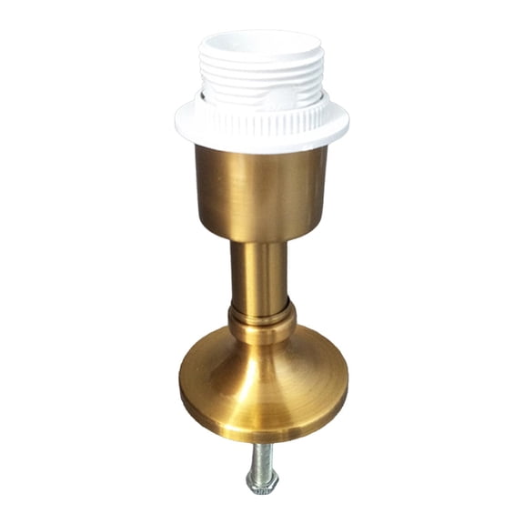 Bothyi Ceramic Bottle Lamp Base, Table Lamp Base Holder for E27 Screw Lamps, Metal Iron Style G
