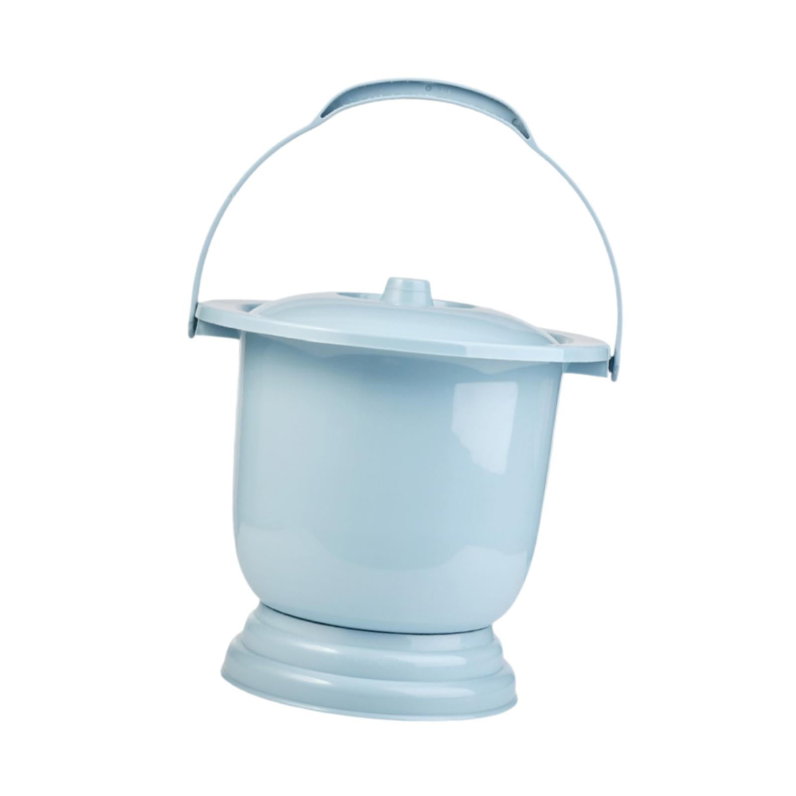Bothyi Chamber Pot Bedside Commode Bucket Potty Urine Bucket for Elder ...