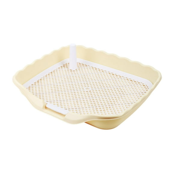 Bothyi Dog Potty Tray Reusable Study Pet PEED PAVATER for DOGGY DOGS CHIOT Dogs Yellow