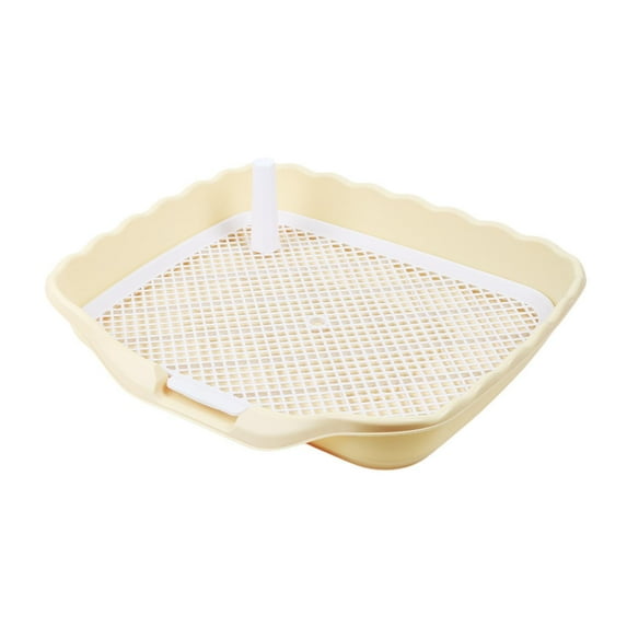 Bothyi Dog Potty Tray Reusable Study Pet PEED PAVATER for DOGGY DOGS CHIOT Dogs Yellow