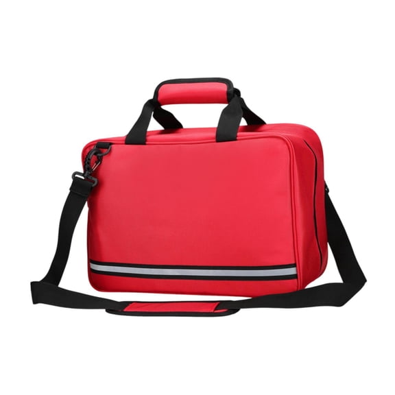 Bothyi First Aid Bag Water Resistant Bag Empty for Outdoor Gym Hiking Red