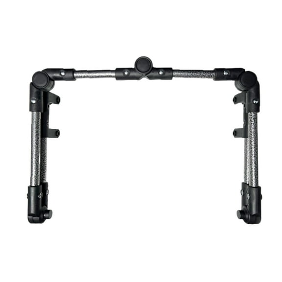 Bothyi Foldable Wagon Push Handle Beach Cart Handle Attachment for Fishing Backyard