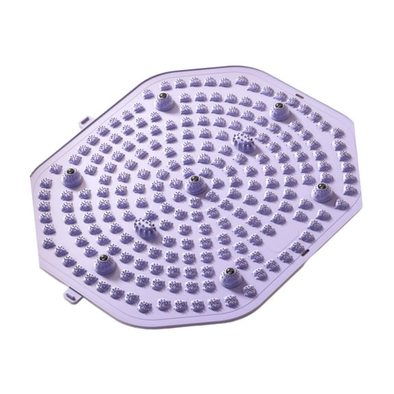 Bothyi Foot Massage Pad Foot Reflexology Mat for Living Room Feet Relaxation Travel Violet