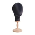thumbnail image 1 of Bothyi Hairpieces Display Holder Manikin Head for Shopping Mall Styling Dry black, 1 of 8