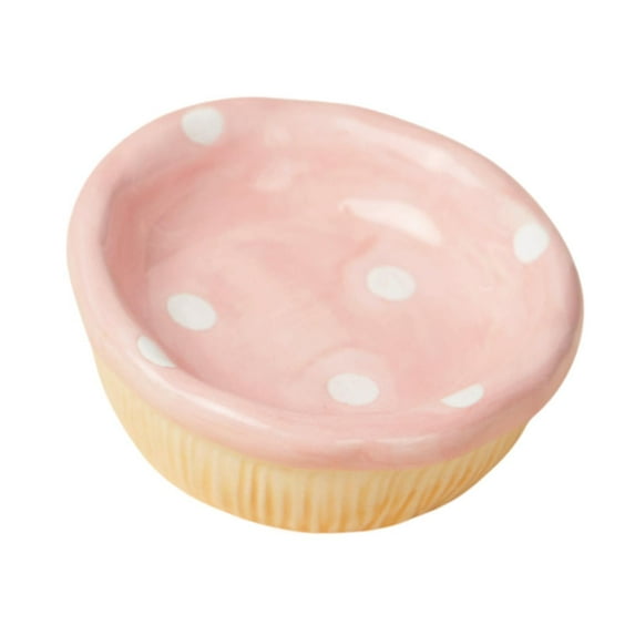 Bothyi Hamster Ceramic Bowl Cute Small Animal Feeding Dish for Small Animals Ferret