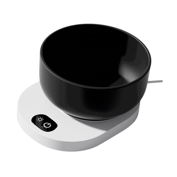 Bothyi Heated Pet Bowl USB Adjustable Temperature 380ml Pet Feeder for Indoor Outside