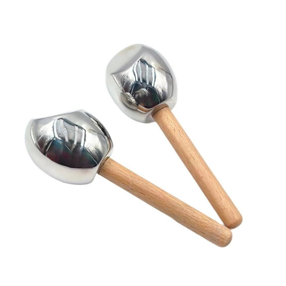 Bothyi Ice Globes Portable Wooden Handle Stainless Steel Cooling Roller for Face Eyes
