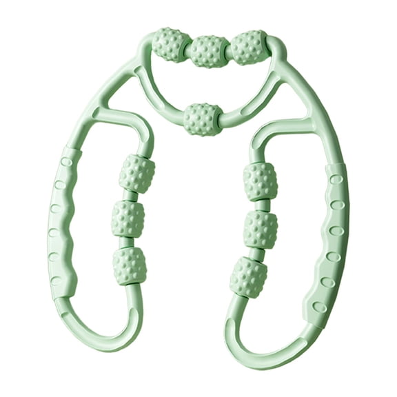 Bothyi Leg Massager Roller Handheld Deep Tissue Massage Tool for Flexibility Training Runner Sports Green