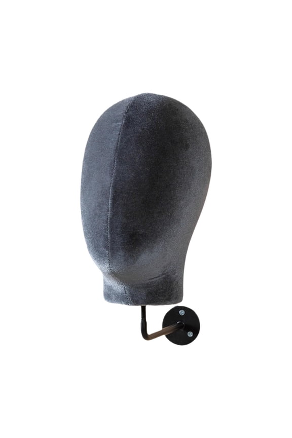 Mannequin Head Model Wall Mounted Creative for Hairdresser Training Beginner