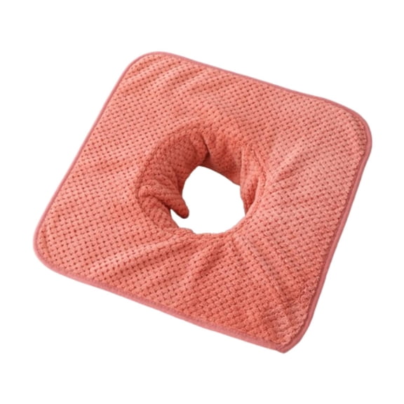 Bothyi Massage Table Towel with Face Hole,Massage Towel,Lightweight,,Sturdy, Towel for Spas Salons Red