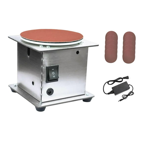Bothyi Mini Disc Sander Electric Small Hobby Disk Sander 6000R/Min Multifunctional 5 10 Sand Paper