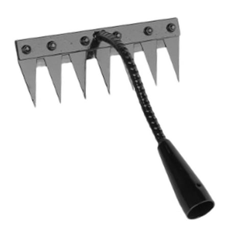 Bothyi Multipurpose Weeder Weeds Rake Efficient Easy to Use Metal Lawn Loosening Tips